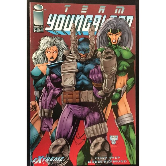Team Youngblood Comic Books Lot of 9 Image Comics Circa 1993/1994 - Picture 6 of 11